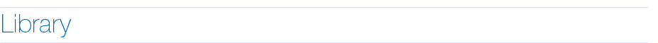 ________________________________________________________________________________________________________________________________________________________ Library ________________________________________________________________________________________________________________________________________________________